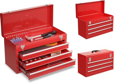 goplus 20 inch metal tool box|goplus tool boxes.